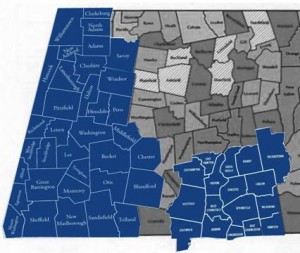 Combined coverage map for both entities. Adjoining communities will likely be added to the new combined area.