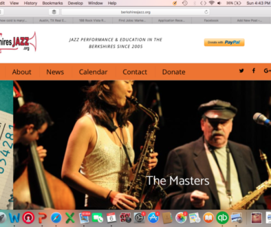 Berkshires Jazz website