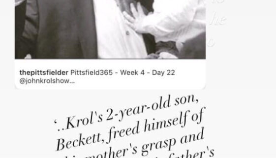 Beckett Krol and Dad